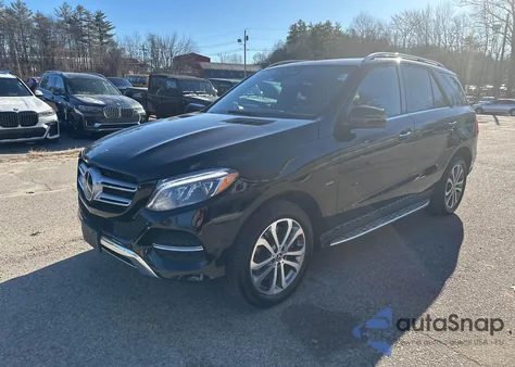 2018 Mercedes-Benz Gle 550E 4Matic z USA, uszkodzony, nr VIN 4JGDA6DB7JB034936